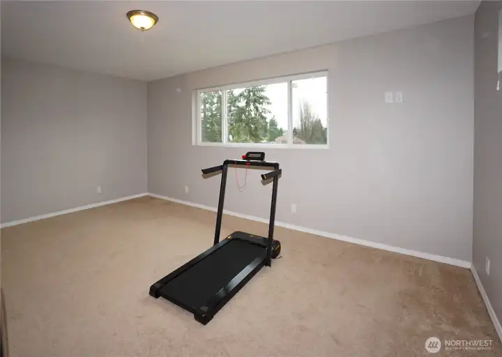 3rd Floor Bedroom (treadmill not included)