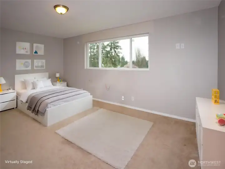 Bedroom Virtually Staged