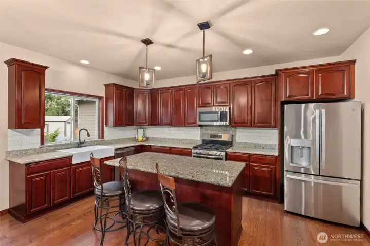 Large entertaining Kitchen.