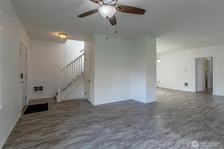 great room from front door