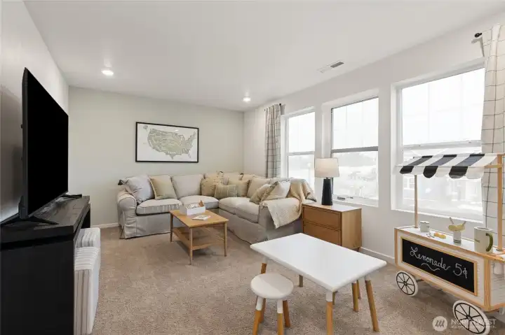 Bonus room or 4th bedroom - you choose! Photo is for representation only.