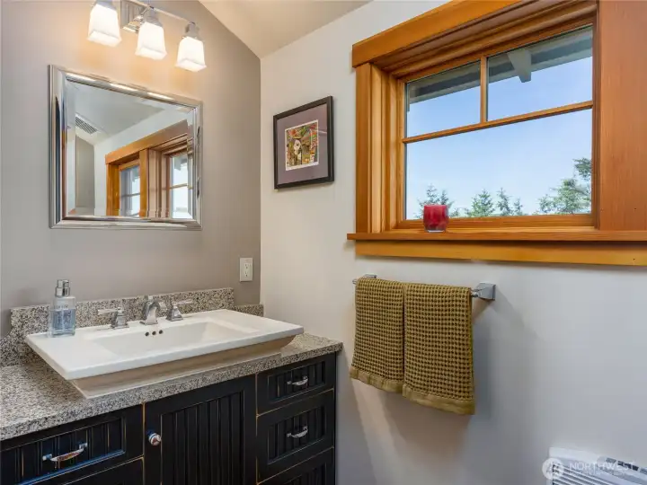 Half bath. Half bath.