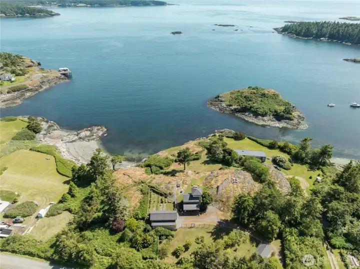 A real eagle eye view of the property. A real eagle eye view of the property.