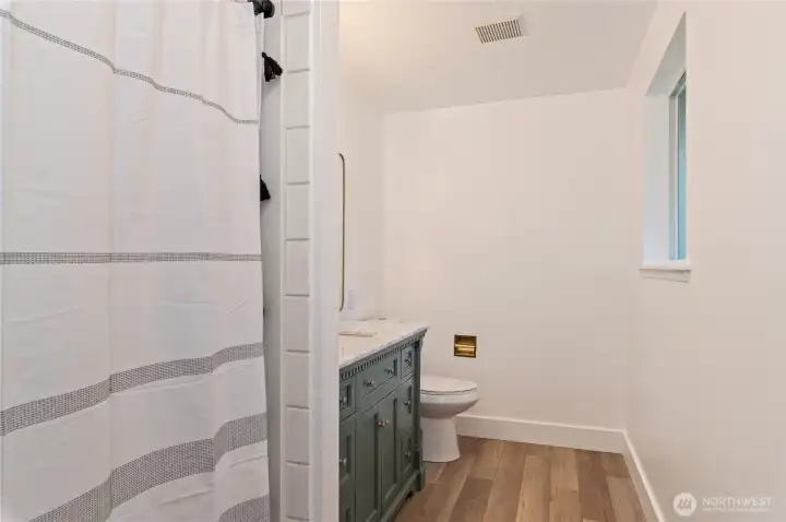 Primary 3/4 bath Primary 3/4 bath