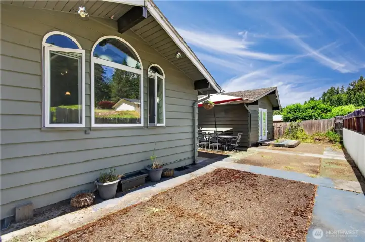 Back patio