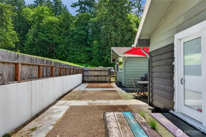 Back patio