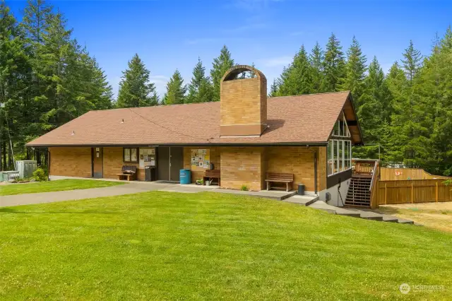 Spacious clubhouse is the community gathering spot