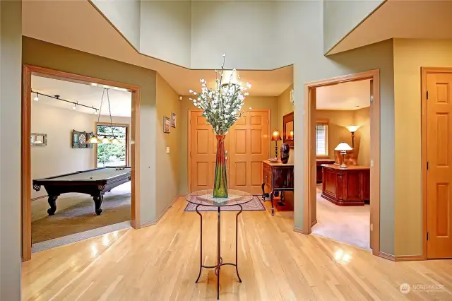 All interior walls are insulated, and includes solid hardwood doors.