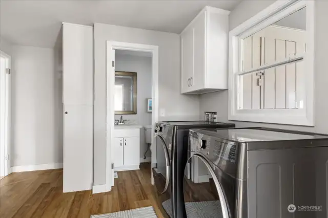 Utility Room with storage