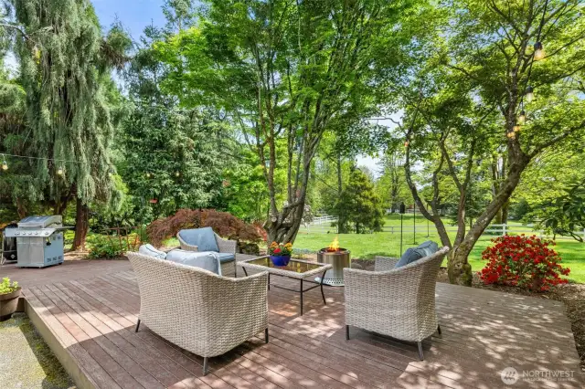 Enjoy sunset skies from your 2022-updated deck and hot tub—your personal backyard retreat.