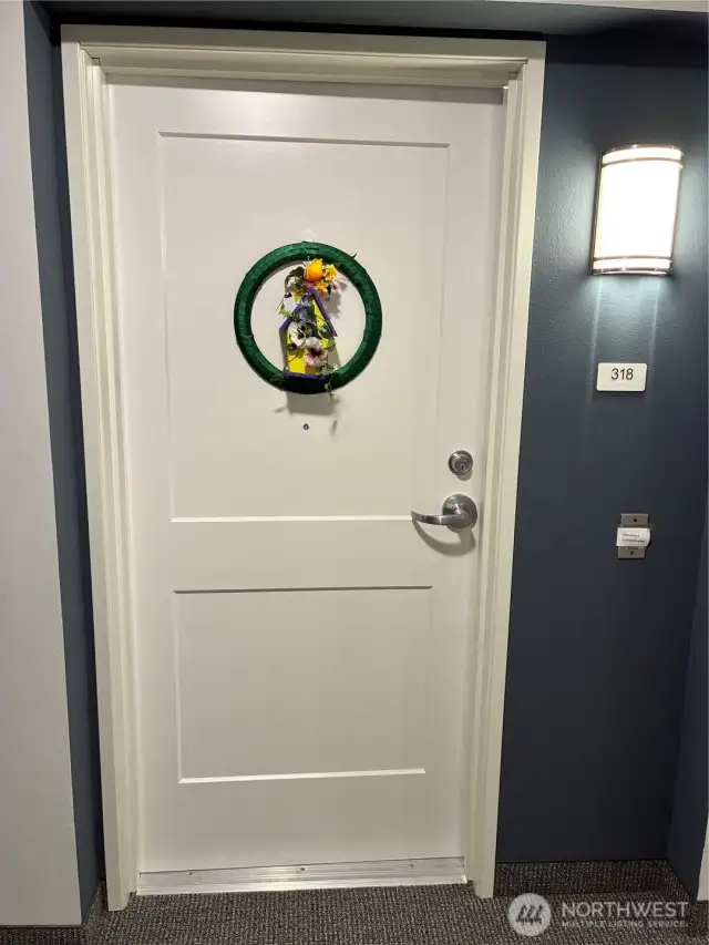 Suite 318 easy access via elevator or take the stairs for exercise.
