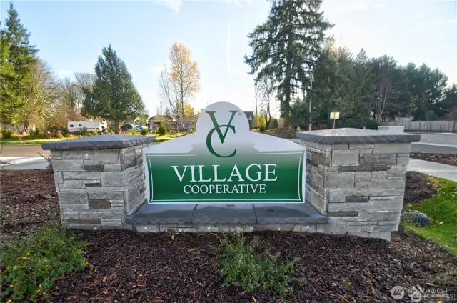 There are lots of community spaces to enjoy with your neighbors at the cooperative.