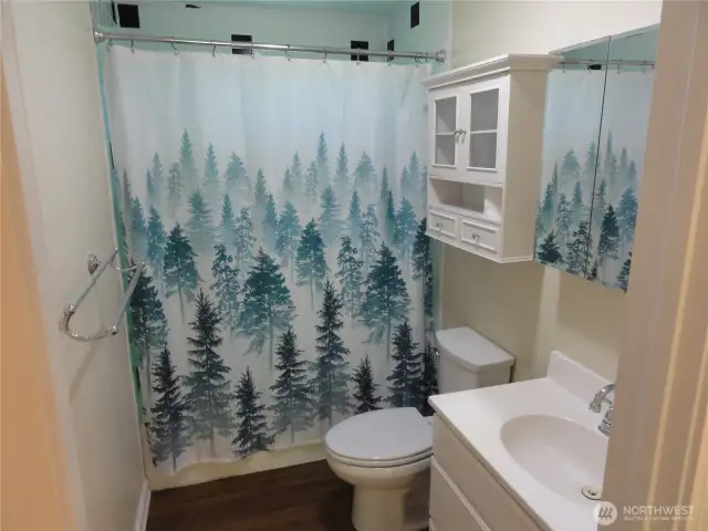 Full bath on main floor