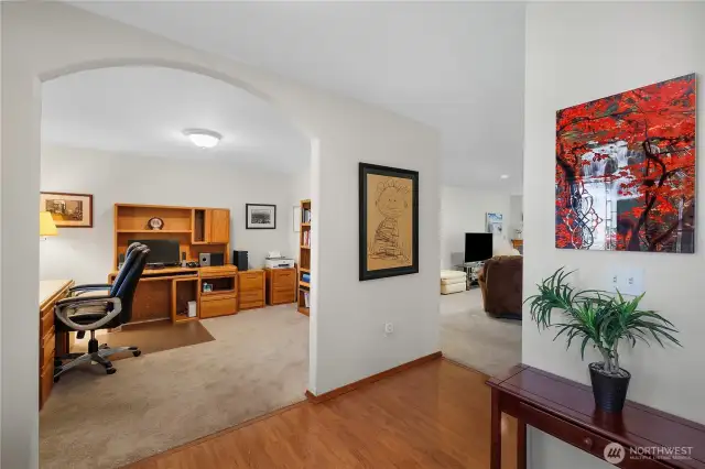 High ceilings throughout