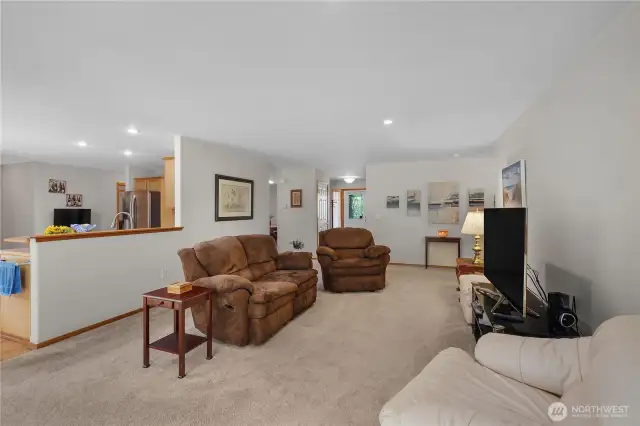 Open great room style living