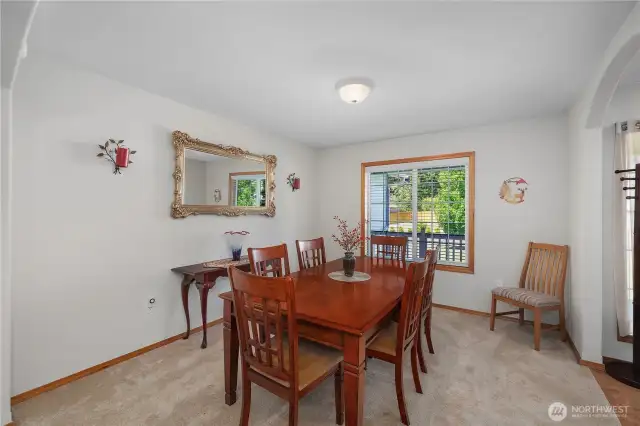 Formal dining room for those big get-togethers