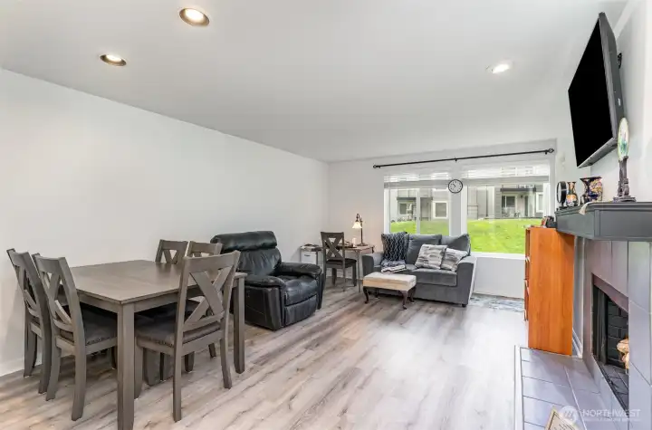 Light and bright exposure in living areas