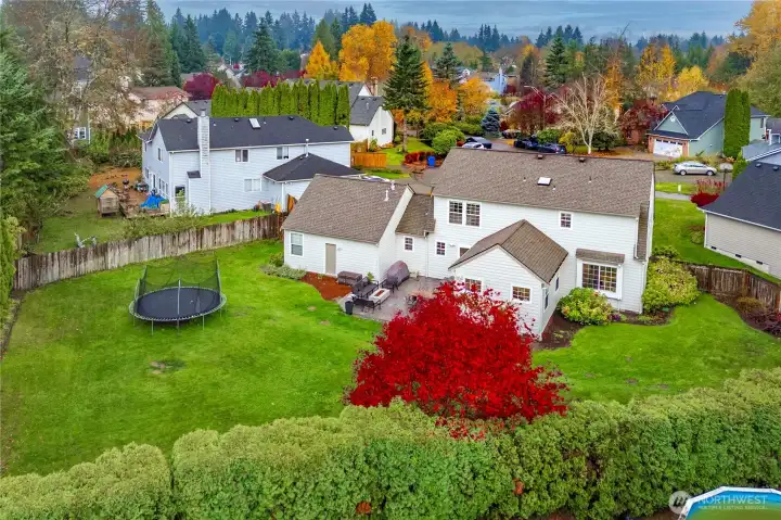 Lots of room for activities back here!