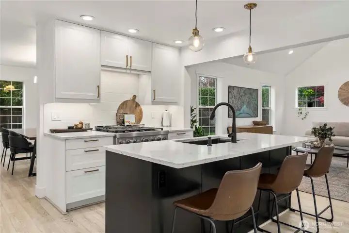 Great space for entertaining