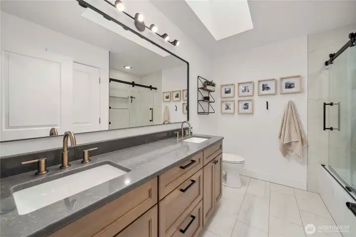 Upstairs bathroom