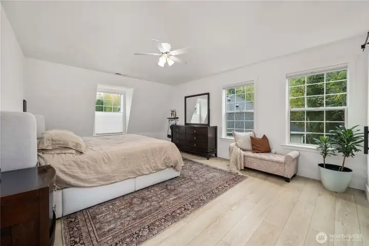 Bright and spacious room