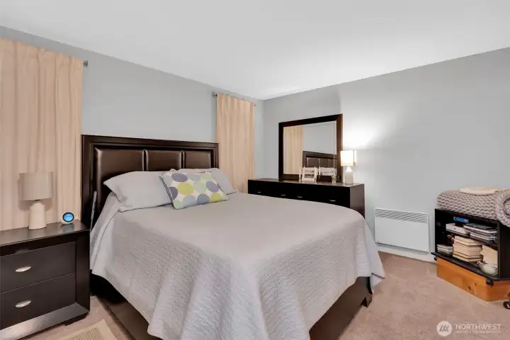 Another view of primary bedroom.