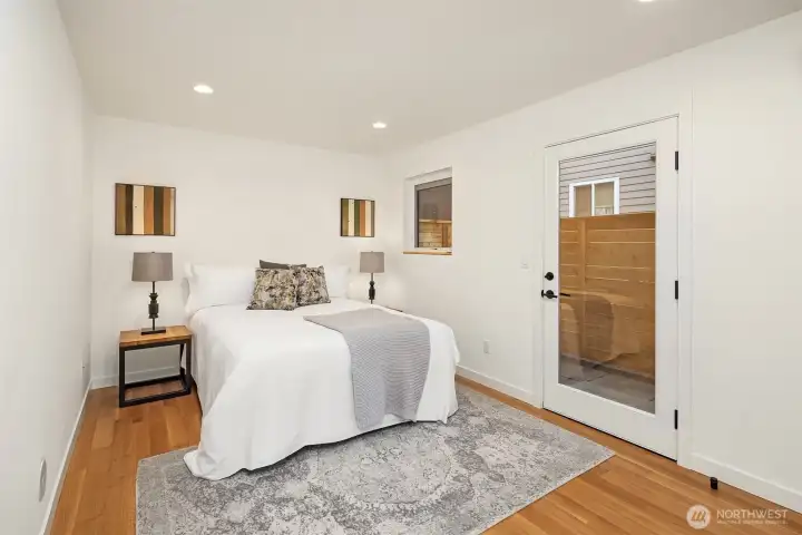 Private suite on first floor