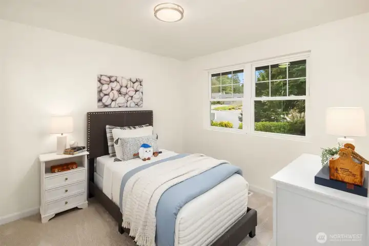 Third bedroom is simply adorable.