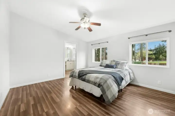 Primary bedroom.