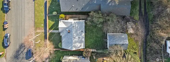 The Drone Shot - see the alley?