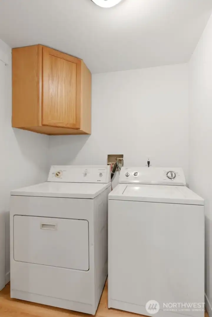 Washer and Dryer stay!