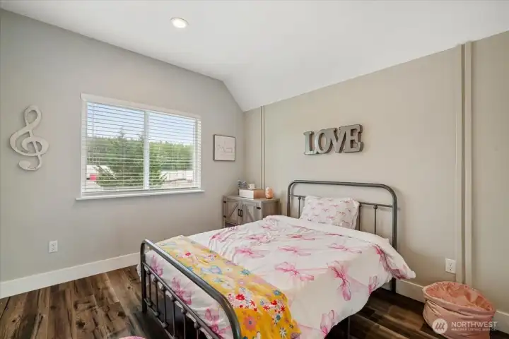 Bedroom in upper studio