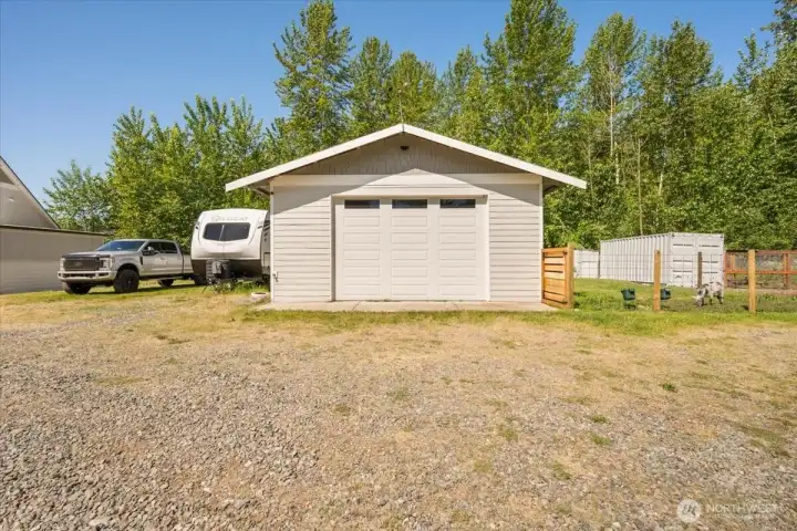 Detached 24'x34' garage with