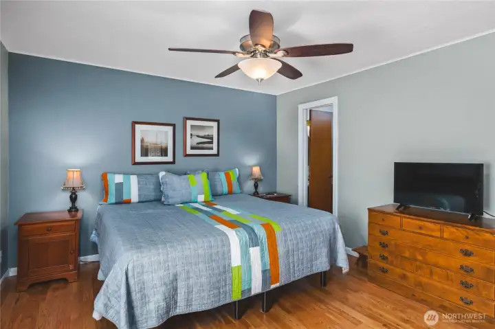 Main Level Primary Bedroom