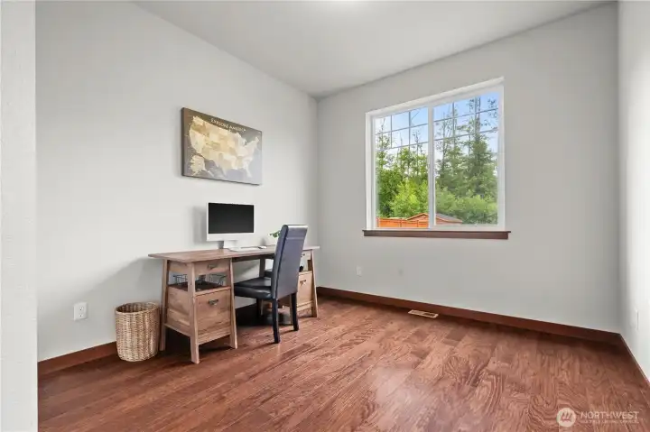 Flexible bonus room ideal for home office, playroom, or media space in Stanwood WA Flexible bonus room ideal for home office, playroom, or media space in Stanwood WA