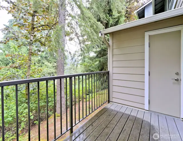 deck with extra storage