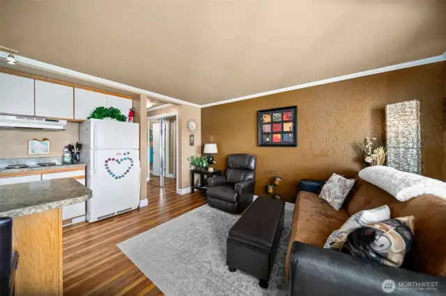 Spacious Updated Living Room, Kitchen, Vast Views
