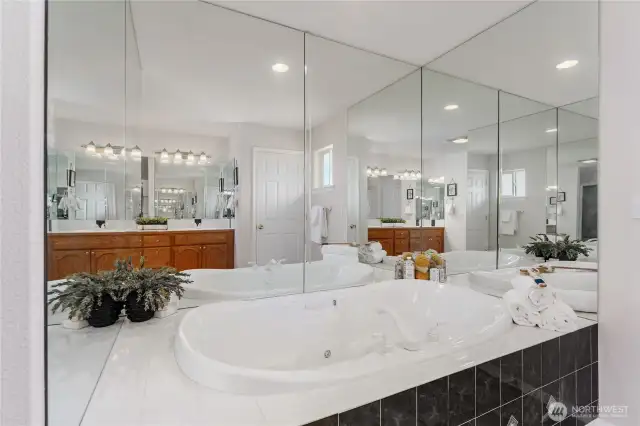 Soaking tub in Primary