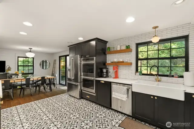 Remodeled Tile Floor.