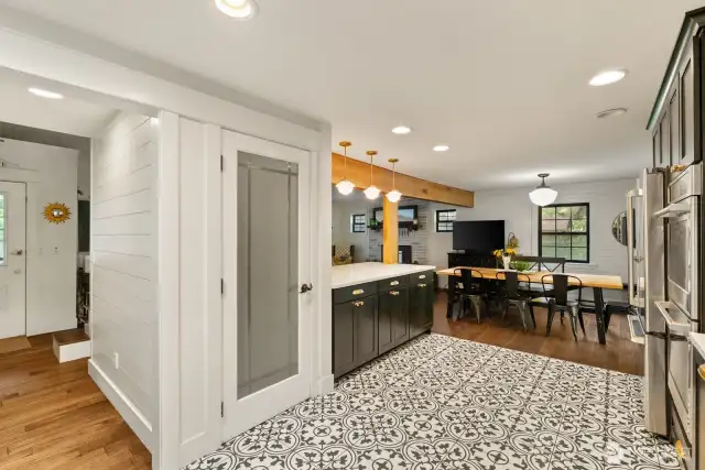 Access to Basement.