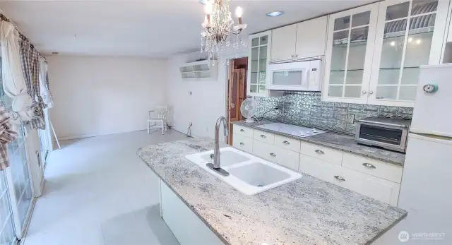 ADU with Open Kitchen to Living Space.
