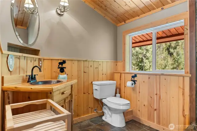 Bathroom off loft bedroom