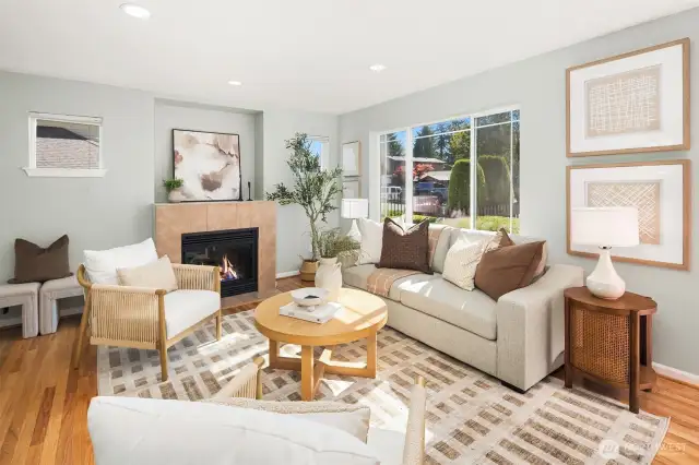 living room on main floor