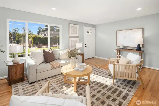 living room on main floor
