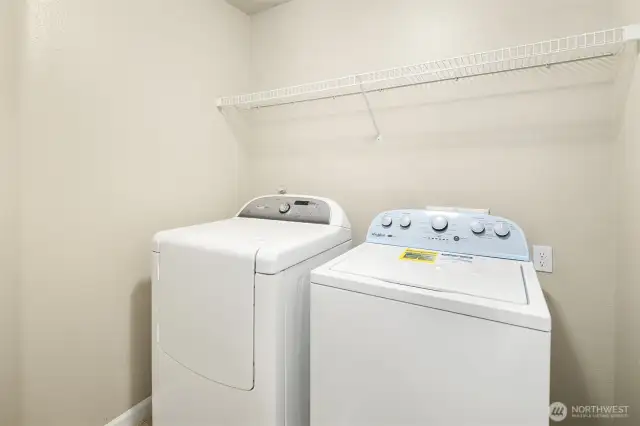laundry room on second level