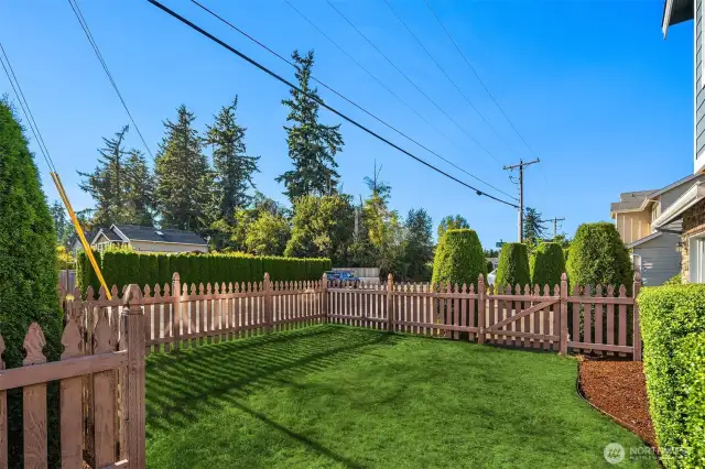 front yard