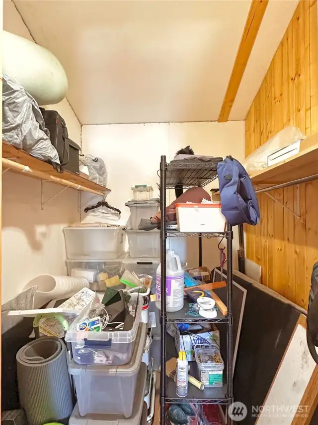 Walk-in closet off Primary Bedroom