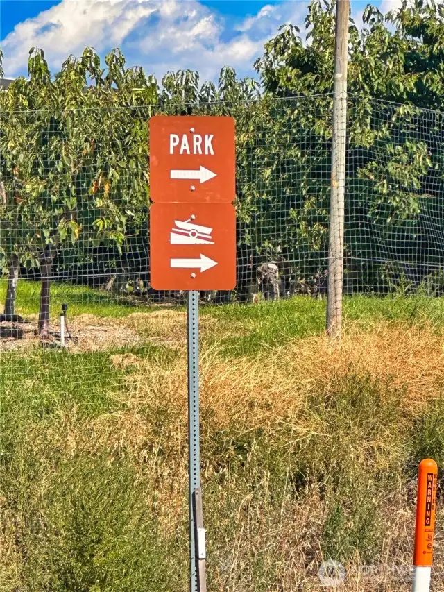 Deep Bay Park is just 1/2 mile north of your Lake Osoyoos view home