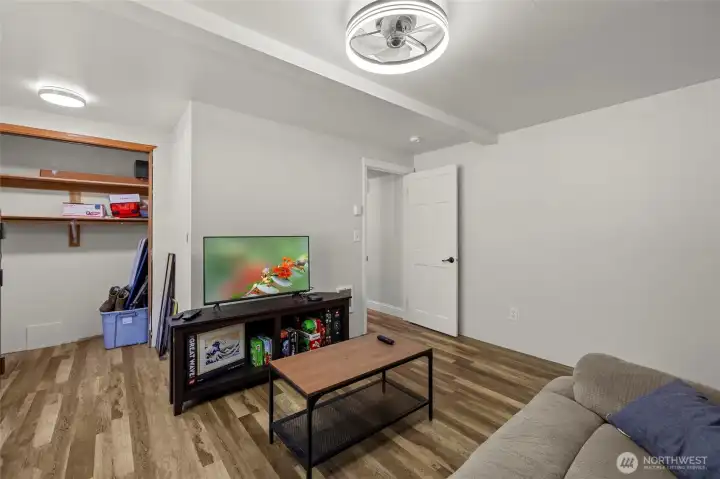 Second bath, located downstairs