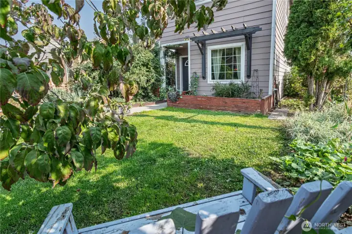 Charming landscaping